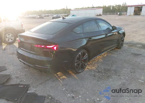 2025 Audi S5 Sportback Premium Tfsi Quattro Tiptronic из США, поврежденный, VIN WAUC4CF55SA007140